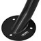 Global Industrial Circle Bike Rack, 37W x 33-1/2H, 2 Bike Capacity, Flange Mount, Black 708388BK - alternate 2